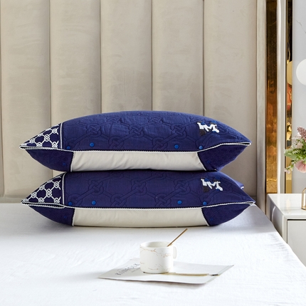 91家纺网 家纺一手货源 找家纺 （总）朴尔家纺-毛巾被 2025新款纱布毛巾绣花素色半包枕套枕巾系列