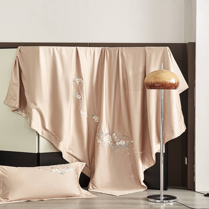 91家纺网 家纺一手货源 找家纺 爱情故事2025春夏居家新品四件套 似锦-玉