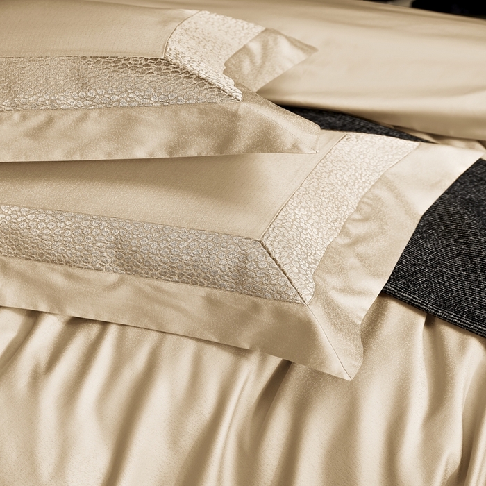 91家纺网 家纺一手货源 找家纺 爱情故事2025春夏居家新品四件套 臻彩（金色）