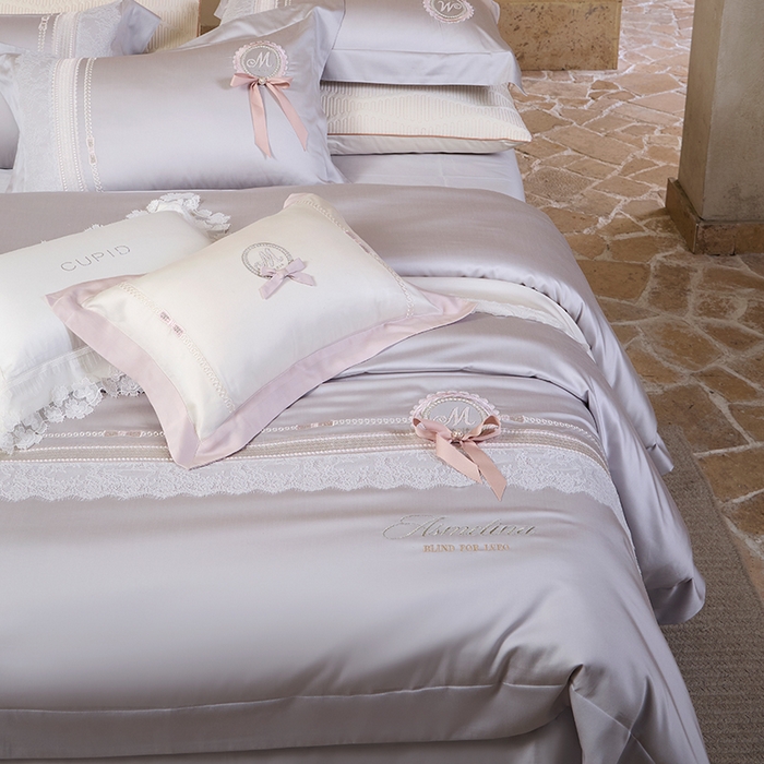 91家纺网 家纺一手货源 找家纺 诗黛尔 超柔云朵棉系列 漫色灰