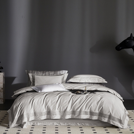 爱情故事2025春夏居家新品四件套 臻彩（灰）