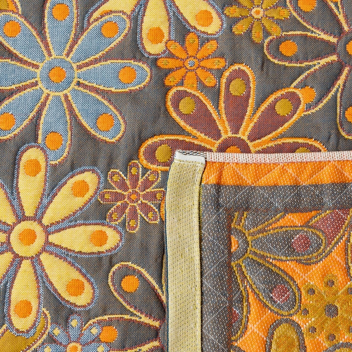 91家纺网 家纺一手货源 找家纺 （总）朴尔家纺-毛巾被 2025新款全棉四层纱布色织提花宽边时尚枕巾