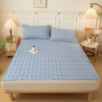 91家纺网 家纺一手货源 找家纺 （总）恋绒家纺 2025新款无印风床褥床护垫宿舍床垫亲肤水洗棉软床垫