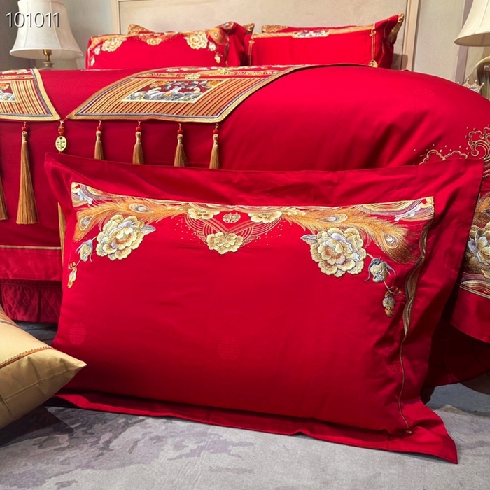 91家纺网 家纺一手货源 找家纺 爱情故事2025新款婚庆新品 百年相守