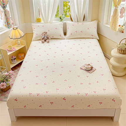 91家纺网 家纺一手货源 找家纺 （总）名兮家居 2025新款全棉双层纱床笠