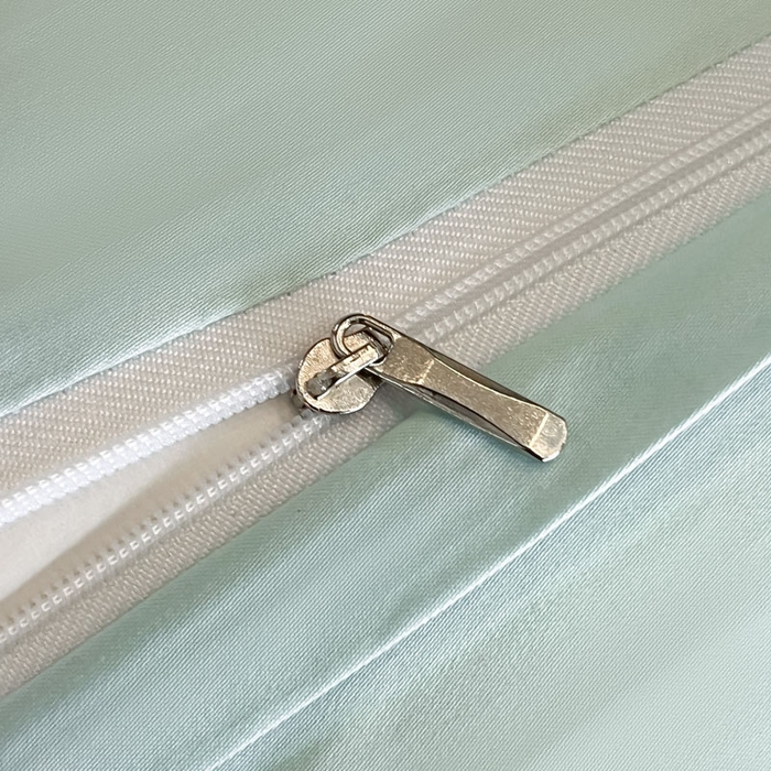 91家纺网 家纺一手货源 找家纺 欧乐蒂 2025新款A类亲肤棉刺绣四件套-蝶舞 蝶舞-茶绿