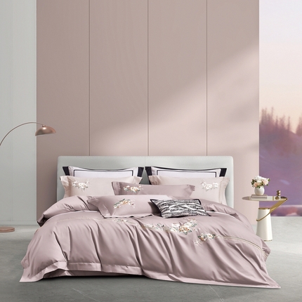 爱情故事2025春夏居家新品四件套 盛夏-粉紫