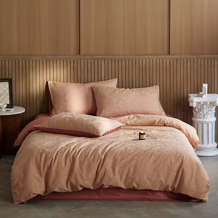 91家纺网 家纺一手货源 找家纺 （总）风向标家纺 2025全棉浮雕提花四件套-科林斯系列（风格一）