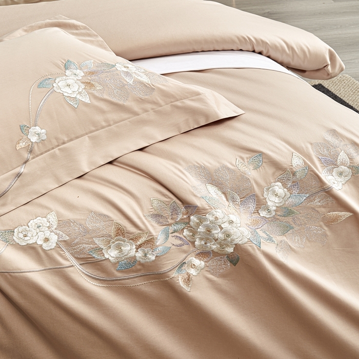 91家纺网 家纺一手货源 找家纺 爱情故事2025春夏居家新品四件套 似锦-玉