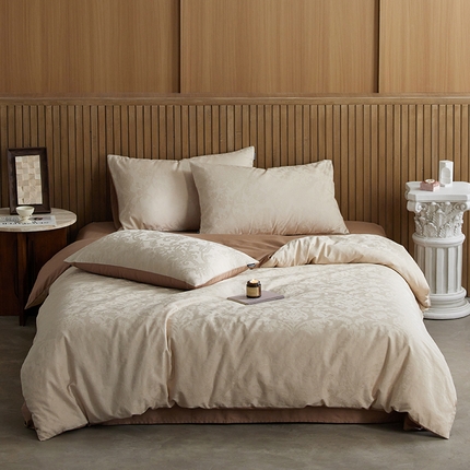 91家纺网 家纺一手货源 找家纺 （总）风向标家纺 2025全棉浮雕提花四件套-科林斯系列（风格一）