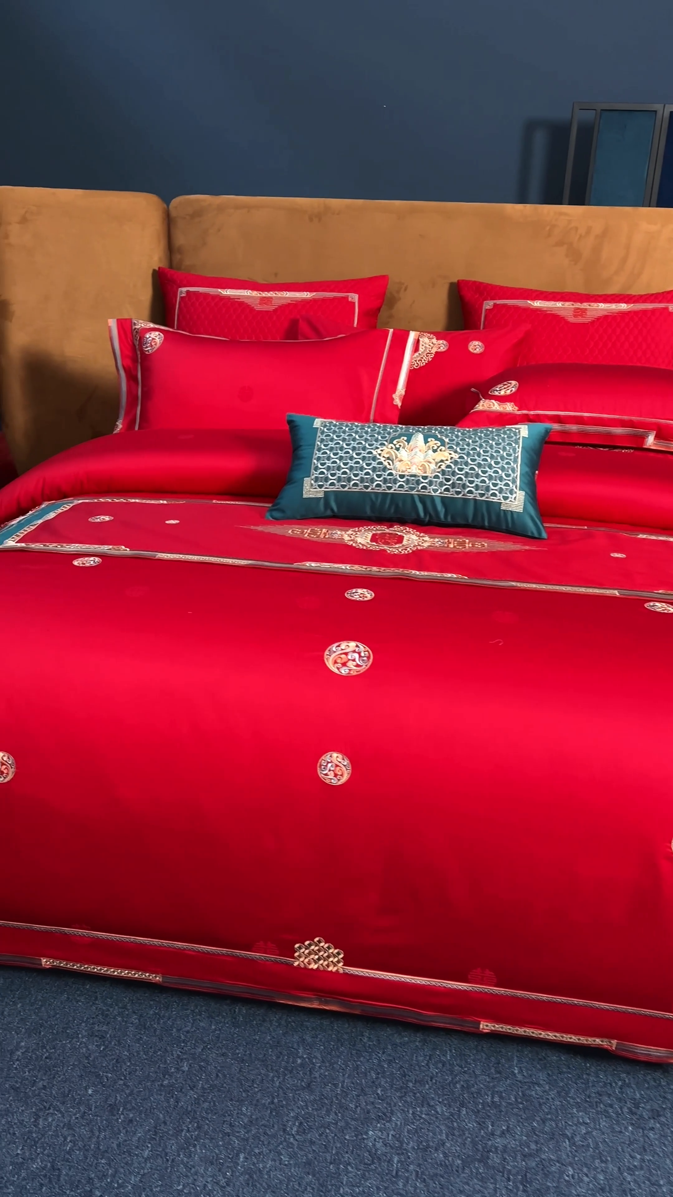 91家纺网 家纺一手货源 找家纺 爱情故事2025新款婚庆新品 甜蜜佳人