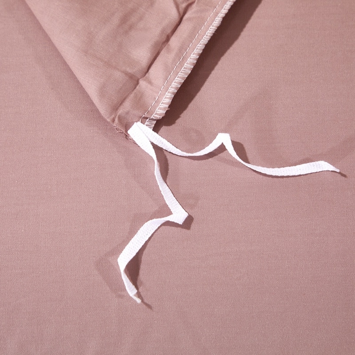 91家纺网 家纺一手货源 找家纺 晶缦家纺 2025新款喷气全棉13376纯棉斜纹纯色被套-沐兰 沐兰-奶咖