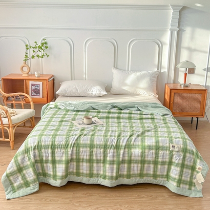 91家纺网 家纺一手货源 找家纺 （总）佰丝居 2025新款A类水洗棉夏被100%新疆棉花被空调被夏凉被