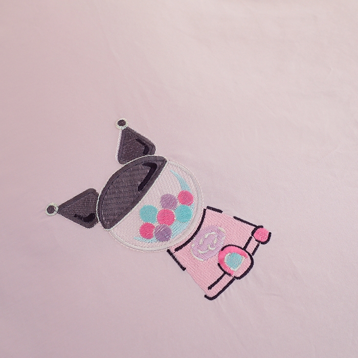 91家纺网 家纺一手货源 找家纺 绒棉世家 2025绒棉世家新款全棉水洗棉贴布绣专版四件套 库洛米