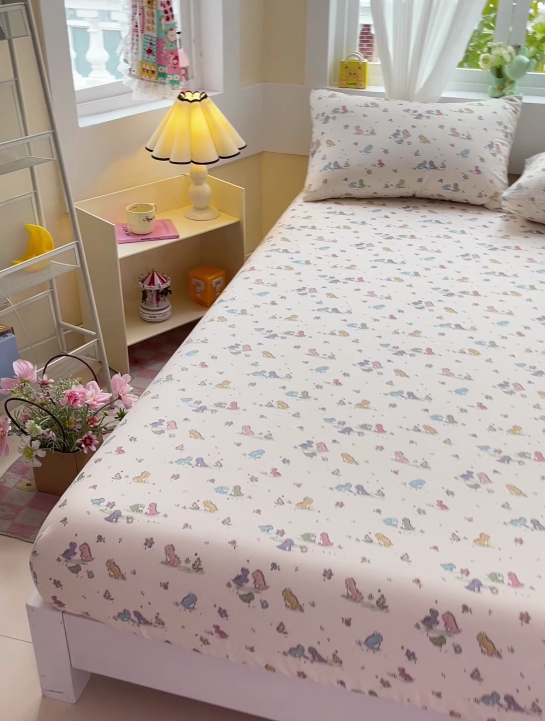 91家纺网 家纺一手货源 找家纺 （总）名兮家居 2025新款全棉双层纱床笠