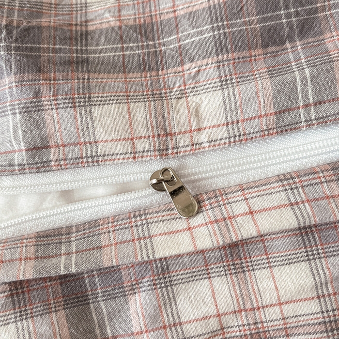 91家纺网 家纺一手货源 找家纺 21度C 2025新款A类全棉母婴级四件套单品系列-四件套 可可粉