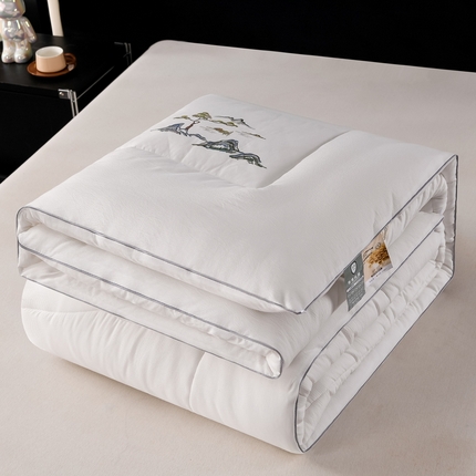 91家纺网 家纺一手货源 找家纺 （总）羽涵2025新款抗菌小竹棉冬被