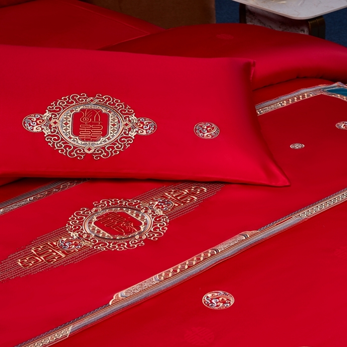 91家纺网 家纺一手货源 找家纺 爱情故事2025新款婚庆新品 甜蜜佳人