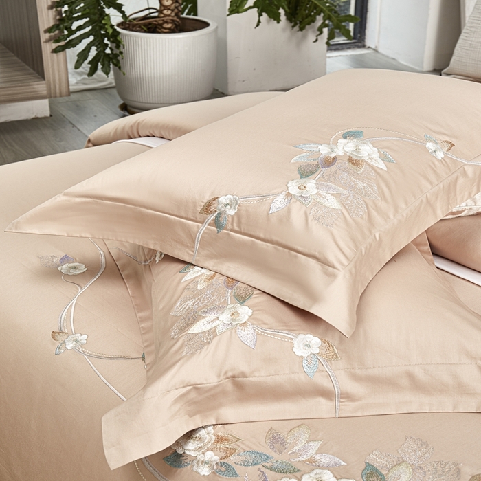 91家纺网 家纺一手货源 找家纺 爱情故事2025春夏居家新品四件套 似锦-玉