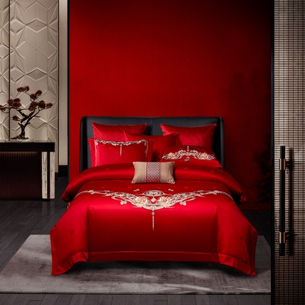 91家纺网 家纺一手货源 找家纺 爱情故事2025新款婚庆新品 真情告白