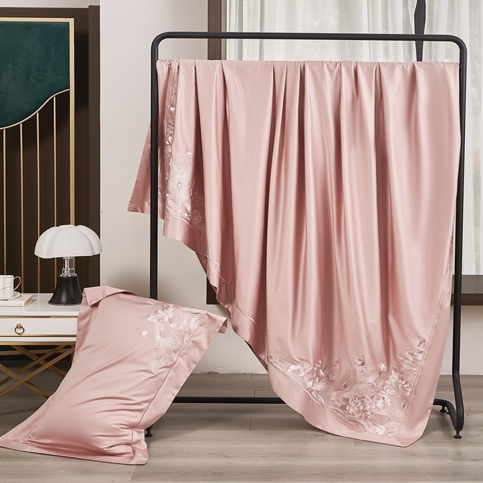 91家纺网 家纺一手货源 找家纺 爱情故事2025春夏居家新品四件套 幸福花语