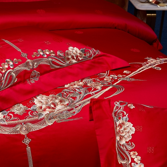 91家纺网 家纺一手货源 找家纺 爱情故事2025新款婚庆新品 真情告白