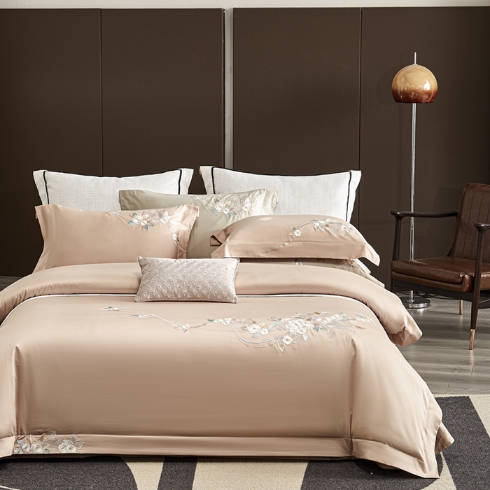 91家纺网 家纺一手货源 找家纺 爱情故事2025春夏居家新品四件套 似锦-玉