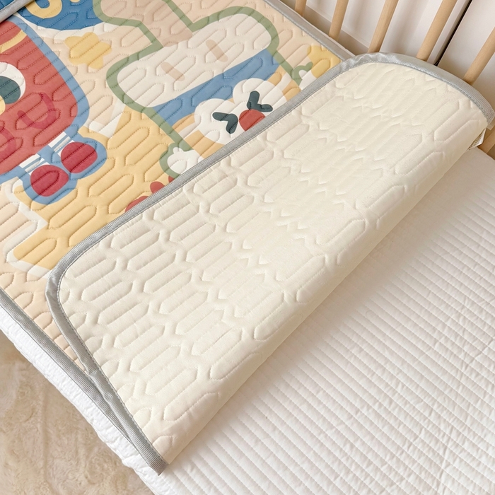 91家纺网 家纺一手货源 找家纺 美乐迪家纺 2025新款儿童乳胶凉席 汉堡