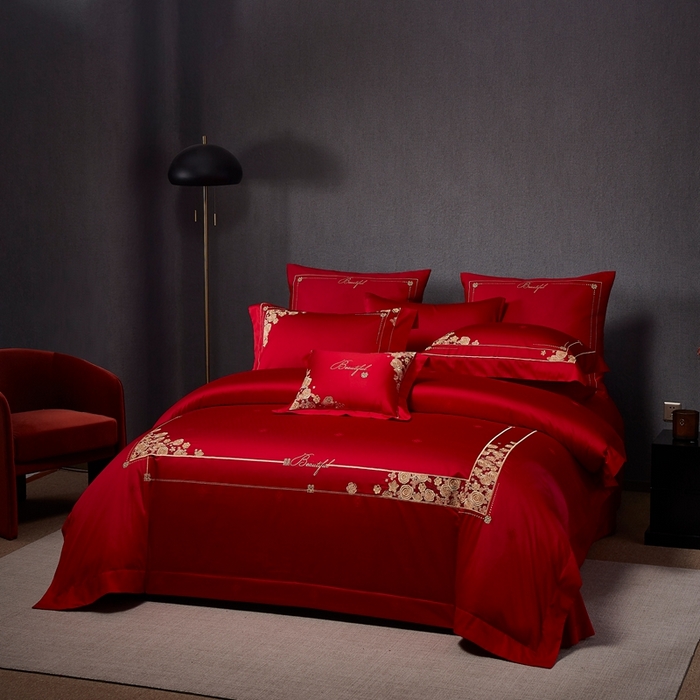 91家纺网 家纺一手货源 找家纺 爱情故事2025新款婚庆新品 甜言蜜语