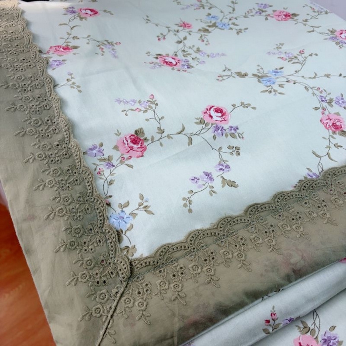 91家纺网 家纺一手货源 找家纺 （总）暖居 2025新款纯棉法式包边全棉夏被可机洗纯棉空调被夏凉被跑量款