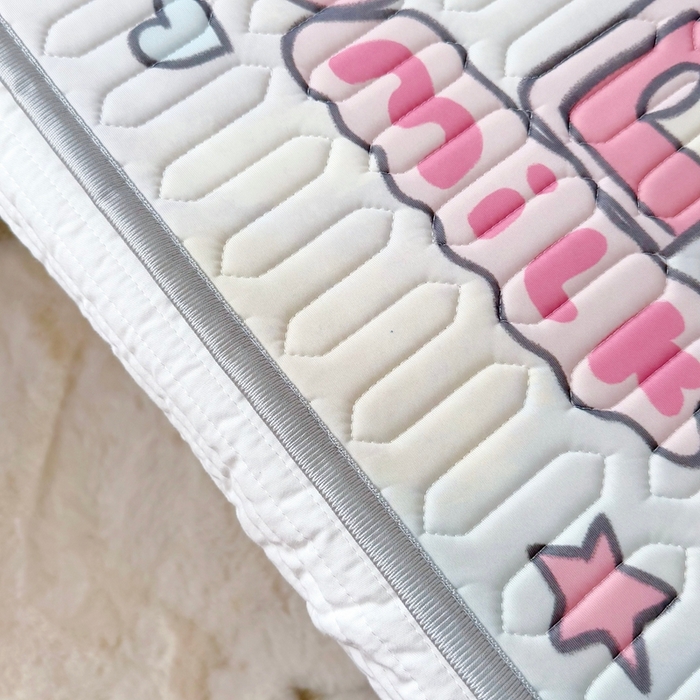 91家纺网 家纺一手货源 找家纺 美乐迪家纺 2025新款儿童乳胶凉席 冰淇淋小站