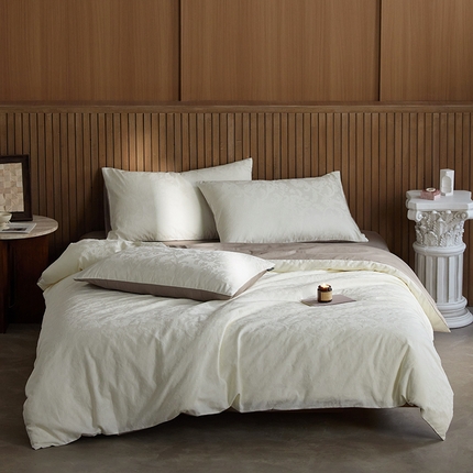 91家纺网 家纺一手货源 找家纺 （总）风向标家纺 2025全棉浮雕提花四件套-科林斯系列（风格一）