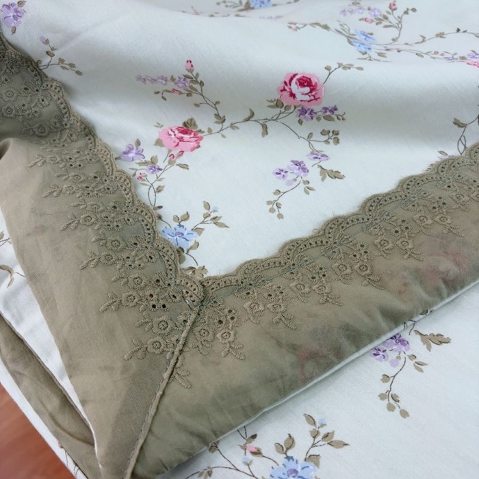 91家纺网 家纺一手货源 找家纺 （总）暖居 2025新款纯棉法式包边全棉夏被可机洗纯棉空调被夏凉被跑量款