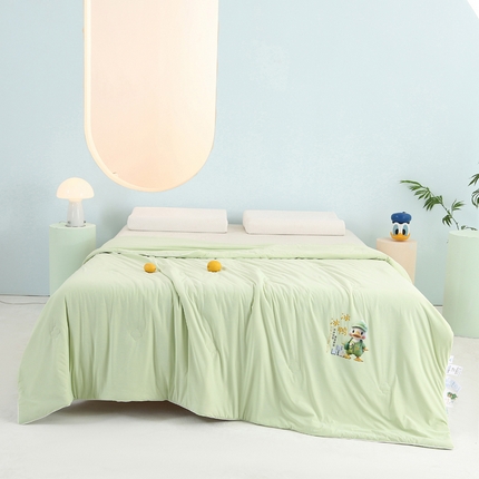 91家纺网 家纺一手货源 找家纺 （总）薇玛仕 2025新款冰冰鸭-自带凉感锦氨凉感蚕丝被可水洗蚕丝空调凉感丝夏凉被被子被芯（带礼盒）