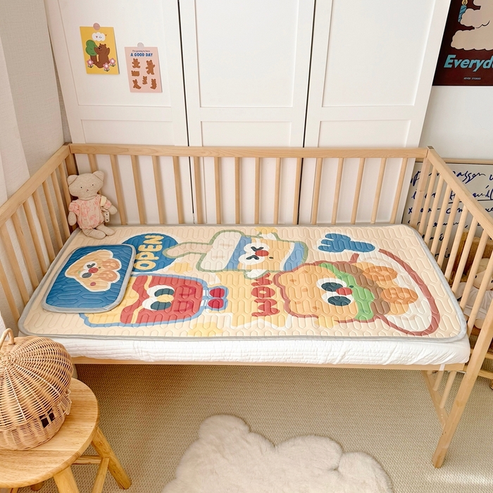 91家纺网 家纺一手货源 找家纺 美乐迪家纺 2025新款儿童乳胶凉席 汉堡