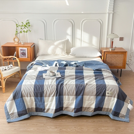 91家纺网 家纺一手货源 找家纺 （总）佰丝居 2025新款A类水洗棉夏被100%新疆棉花被空调被夏凉被