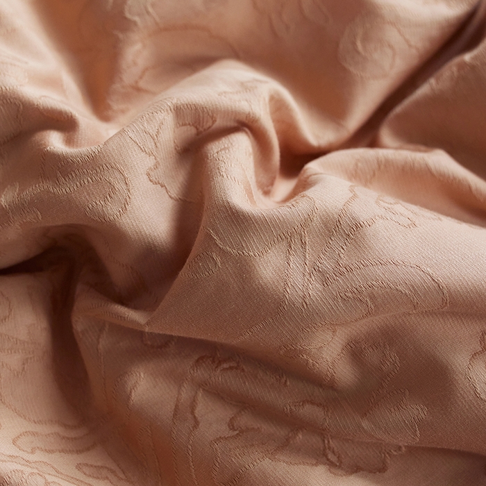 91家纺网 家纺一手货源 找家纺 风向标家纺 2025全棉浮雕提花四件套-科林斯系列（风格一） 科林斯-蜜棕红