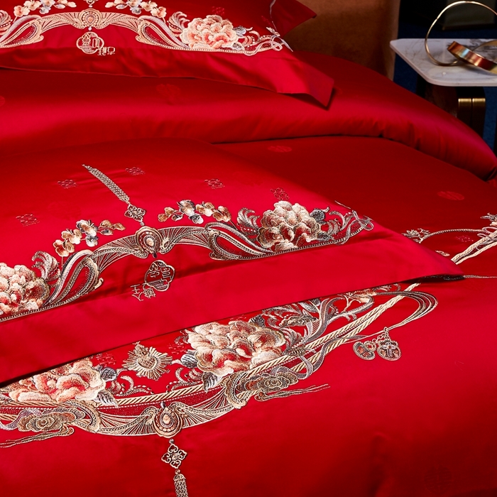 91家纺网 家纺一手货源 找家纺 爱情故事2025新款婚庆新品 真情告白