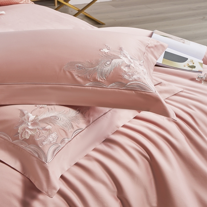 91家纺网 家纺一手货源 找家纺 爱情故事2025春夏居家新品四件套 幸福花语