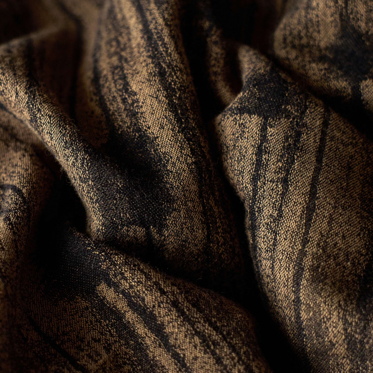 91家纺网 家纺一手货源 找家纺 安莱生活 2025年全棉色织人字纹提花三系列四件套 米兰迪-咖