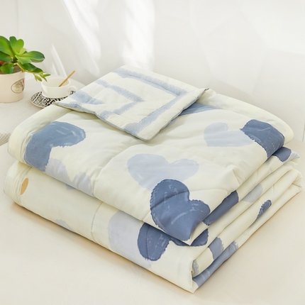 91家纺网 家纺一手货源 找家纺 （总）黛妮雅 2025新款全棉活性印花夏被(提供买家秀）
