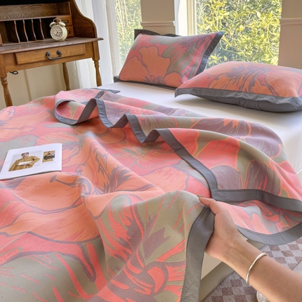 91家纺网 家纺一手货源 找家纺 （总）七七家纺 2025新款新疆长绒棉盖毯