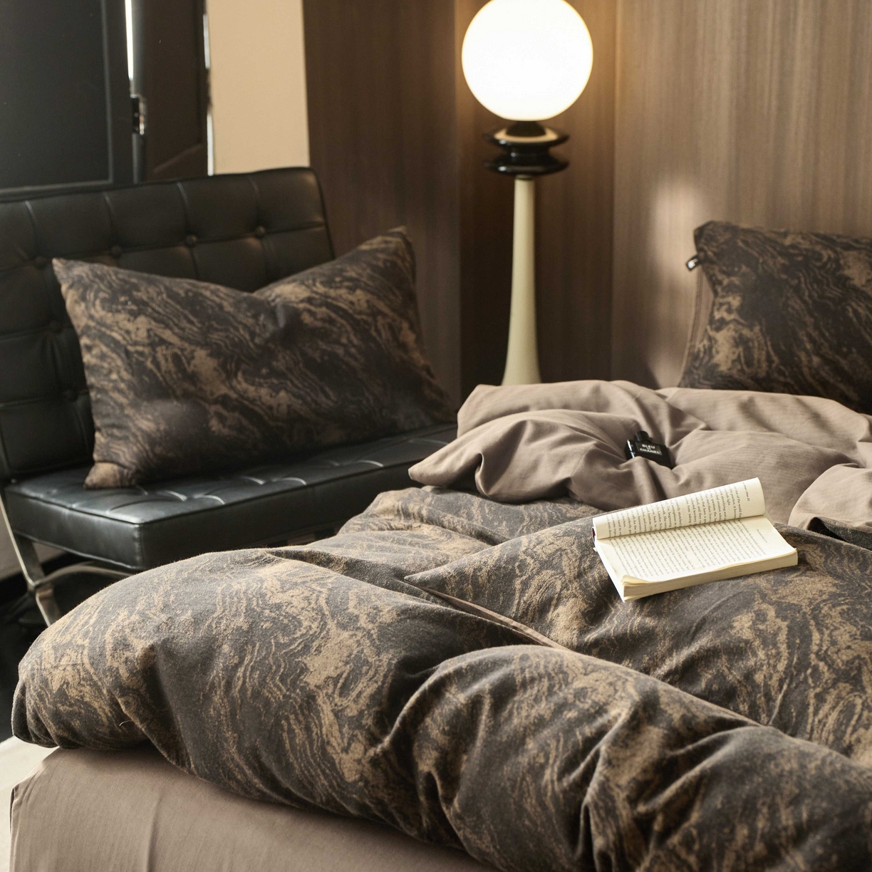 91家纺网 家纺一手货源 找家纺 （总）安莱生活 2025年全棉色织人字纹提花三系列四件套