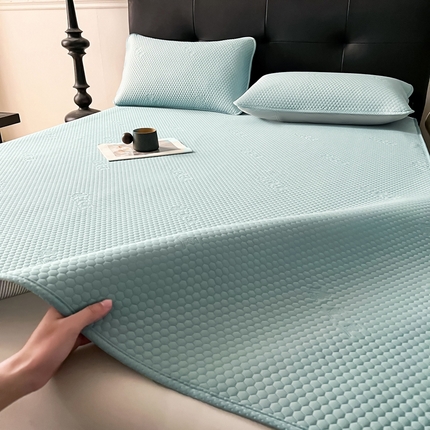 91家纺网 家纺一手货源 找家纺 （总）大元 2025新款3D凉豆豆圆角床席床笠款凉席