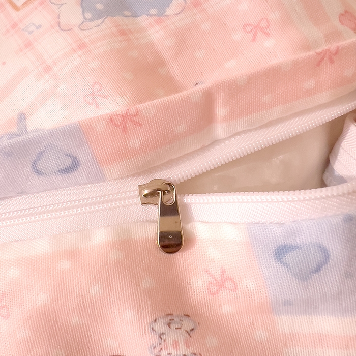 91家纺网 家纺一手货源 找家纺 DoDo 兜兜 2025新款全棉双层纱印花单被套（可定做尺寸） 萌宠乐园