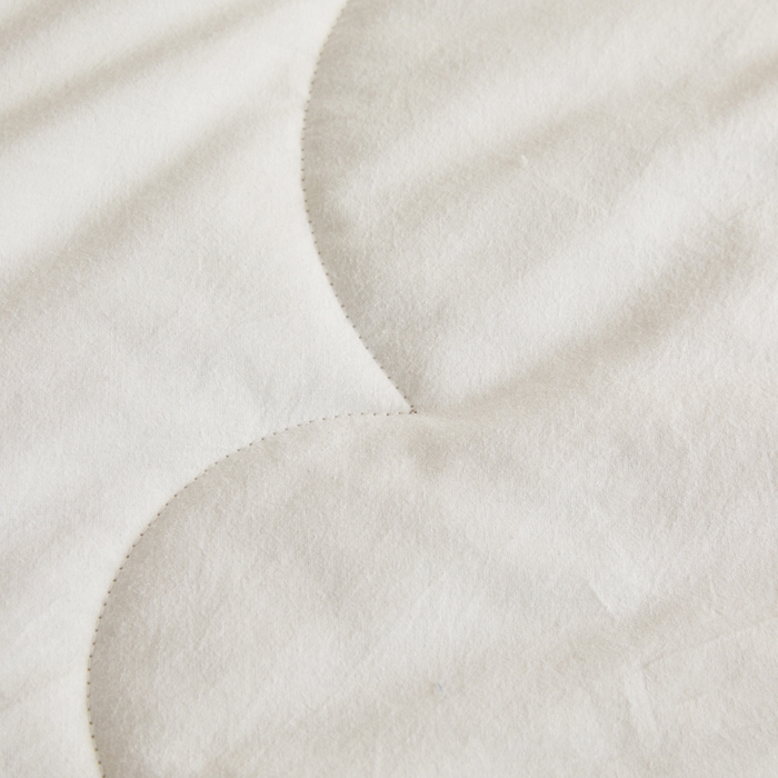 91家纺网 家纺一手货源 找家纺 （总）熙宴家纺 2025新款水洗棉100%新疆棉花夏被-棉白