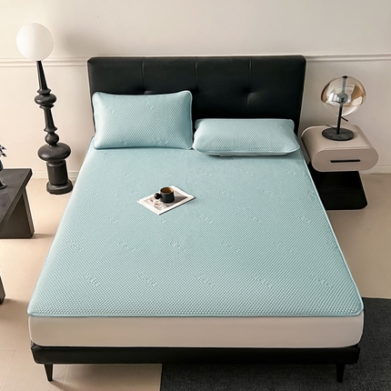 91家纺网 家纺一手货源 找家纺 （总）莱轩席业 2025新款3D凉豆豆圆角床席凉席