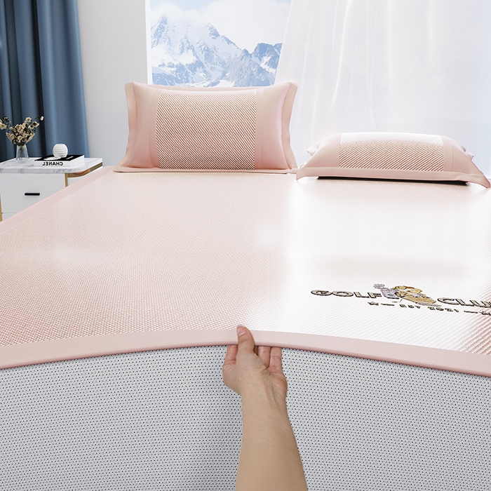 91家纺网 家纺一手货源 找家纺 （总）阿牛席业 2025新款凉感PE冰藤凉席系列-纯逸