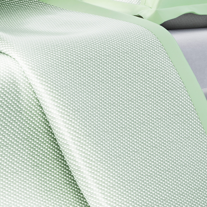 91家纺网 家纺一手货源 找家纺 阿牛席业 2025新款凉感PE冰藤凉席系列-纯逸 纯逸-绿（条席）