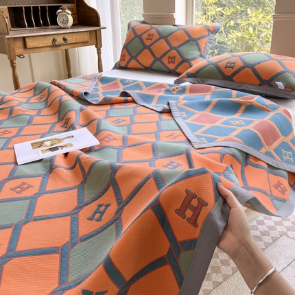 91家纺网 家纺一手货源 找家纺 （总）七七家纺 2025新款新疆长绒棉盖毯